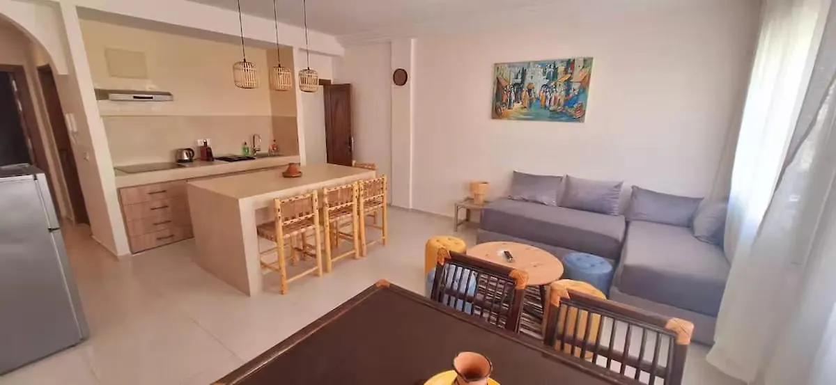 אגאדיר Appartement 1Er Etage Sur 2 Terrasse Privee En Rooftop דירה